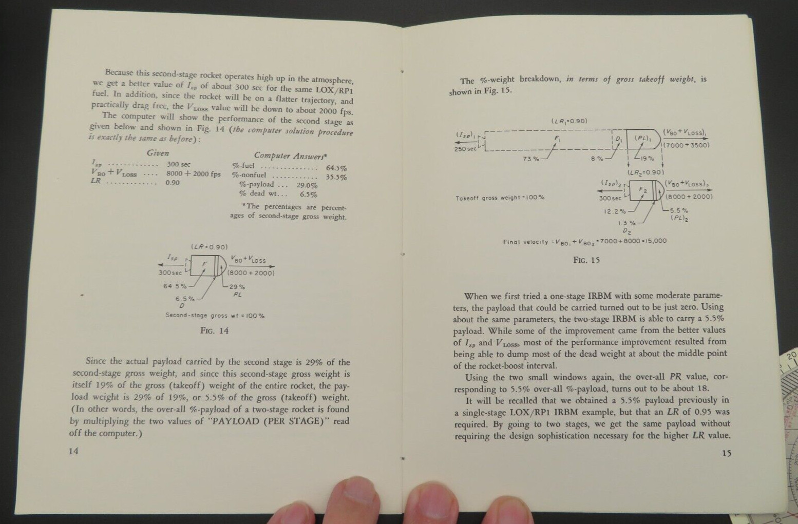 Vtg RAND Corp Rocket Performance Computer USAF Rocket Engineering Science 1958