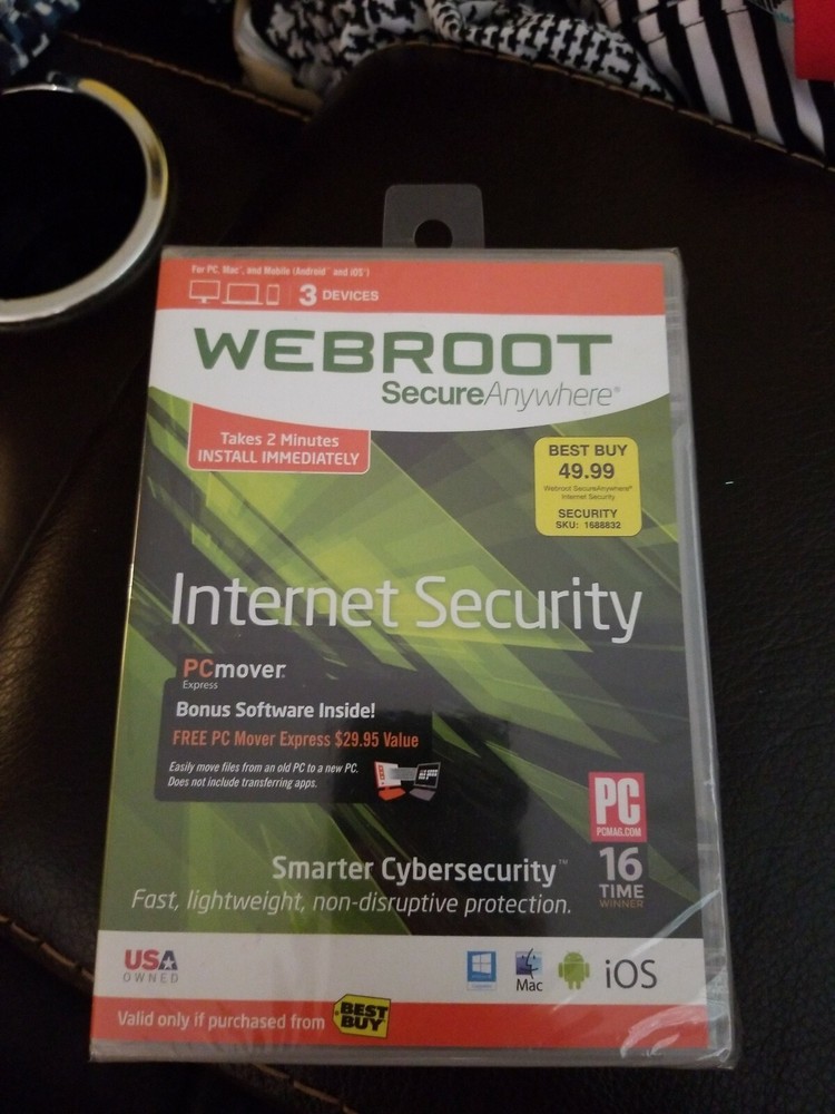 Webroot Secure Anywhere 3 Devices
