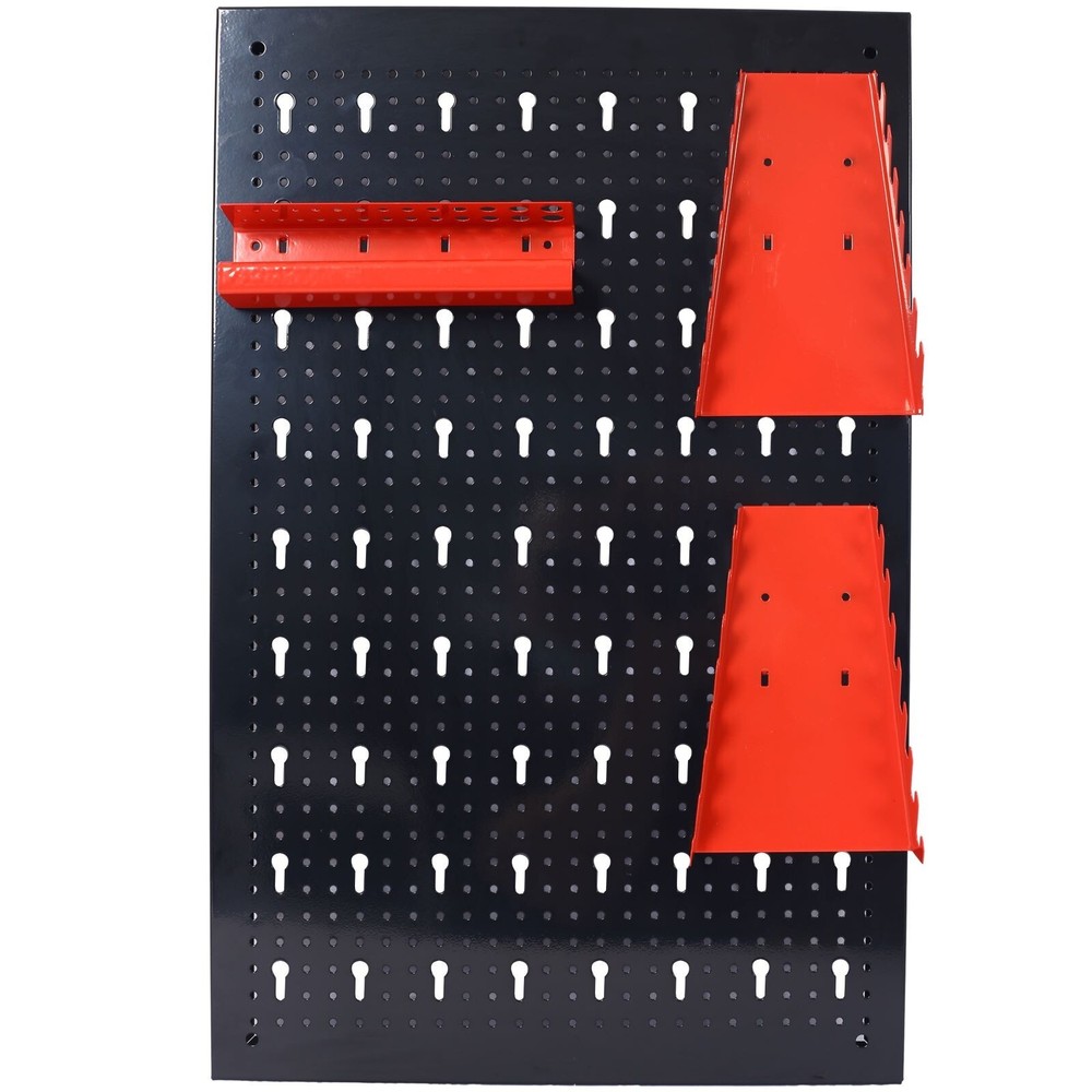 Metal Pegboard Wall Organizer Kit 4ft Garage Pegboard Tool Organizer Toolboard