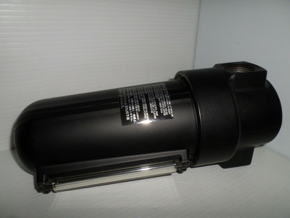 ⭐NEW⭐ Norgren F17-809-A3DA Pneumatic 1" Air Filter ⭐ MISSING BOTTOM PLUG ⭐ 🏁