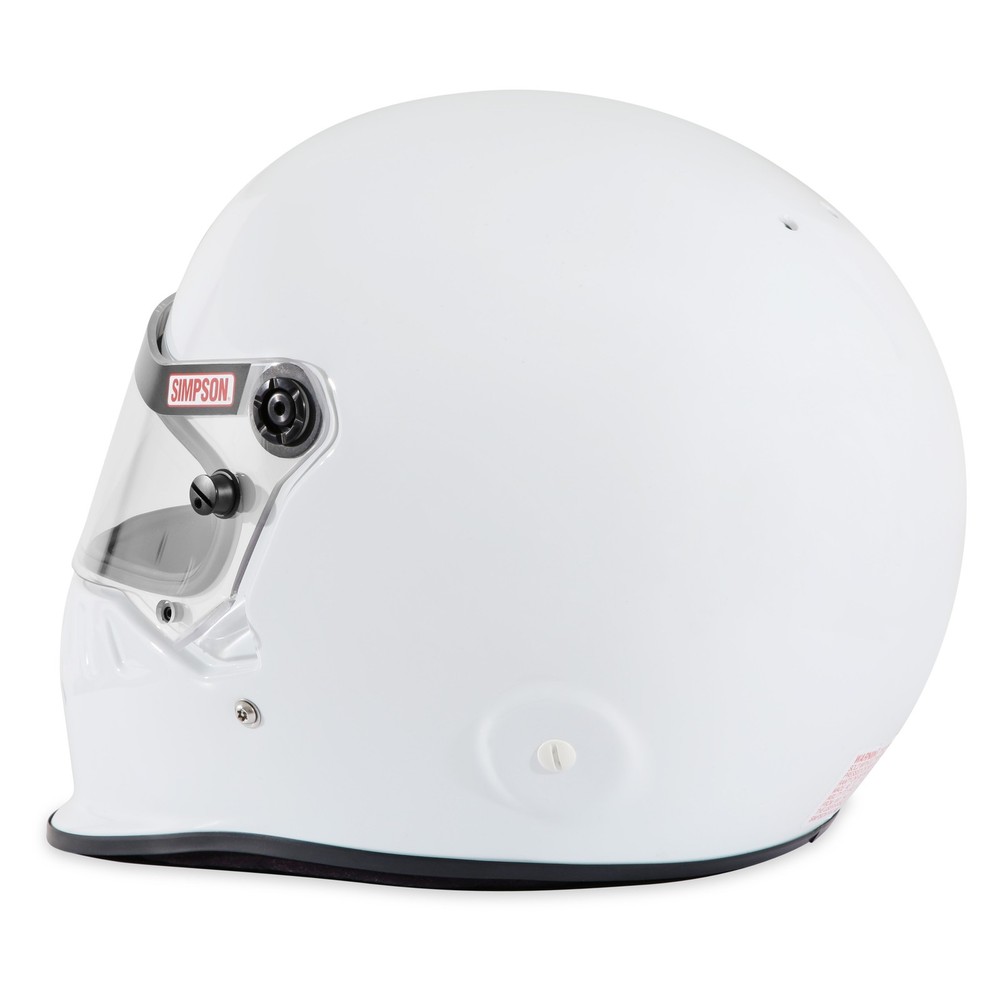 7950031 Simpson Racing SD1 Helmet - L - White