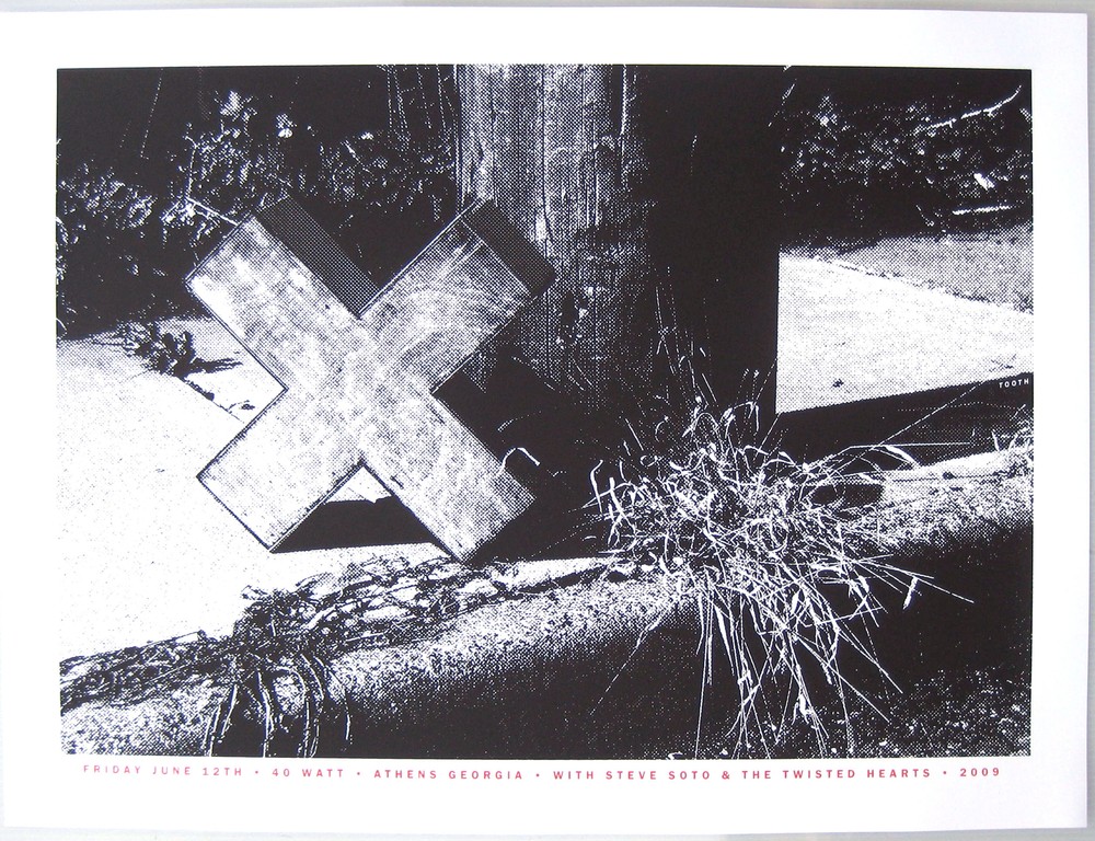 X  the band Concert Poster