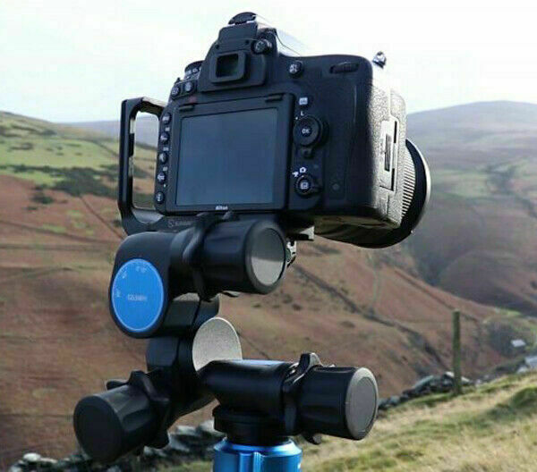 BENRO GD3WH 3-Way Geared Head Camera Tripod Head Allows Precise Positioning