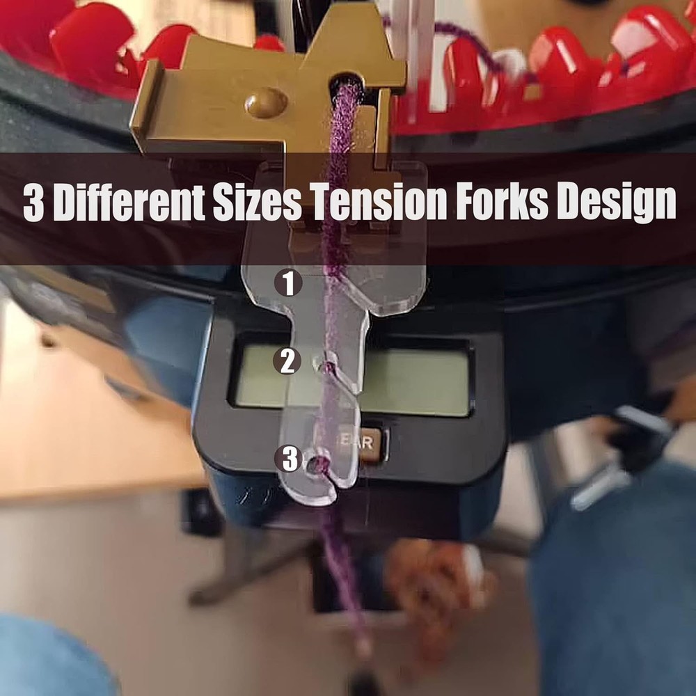 JILINWEI Pcs Knitting Machine Tensioner Accessories Removable Yarn Adapters