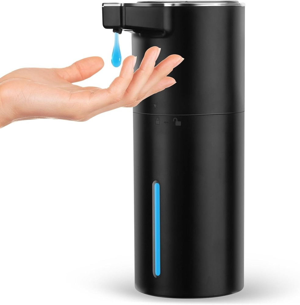 Automatic Soap Dispenser Liquid Touchless 13.52oz/400ml Wall USB Rechargeable