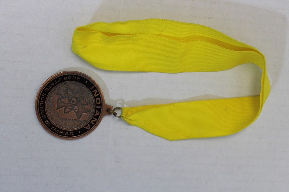 4 Various Science Olympiad Ribbons & Medallions