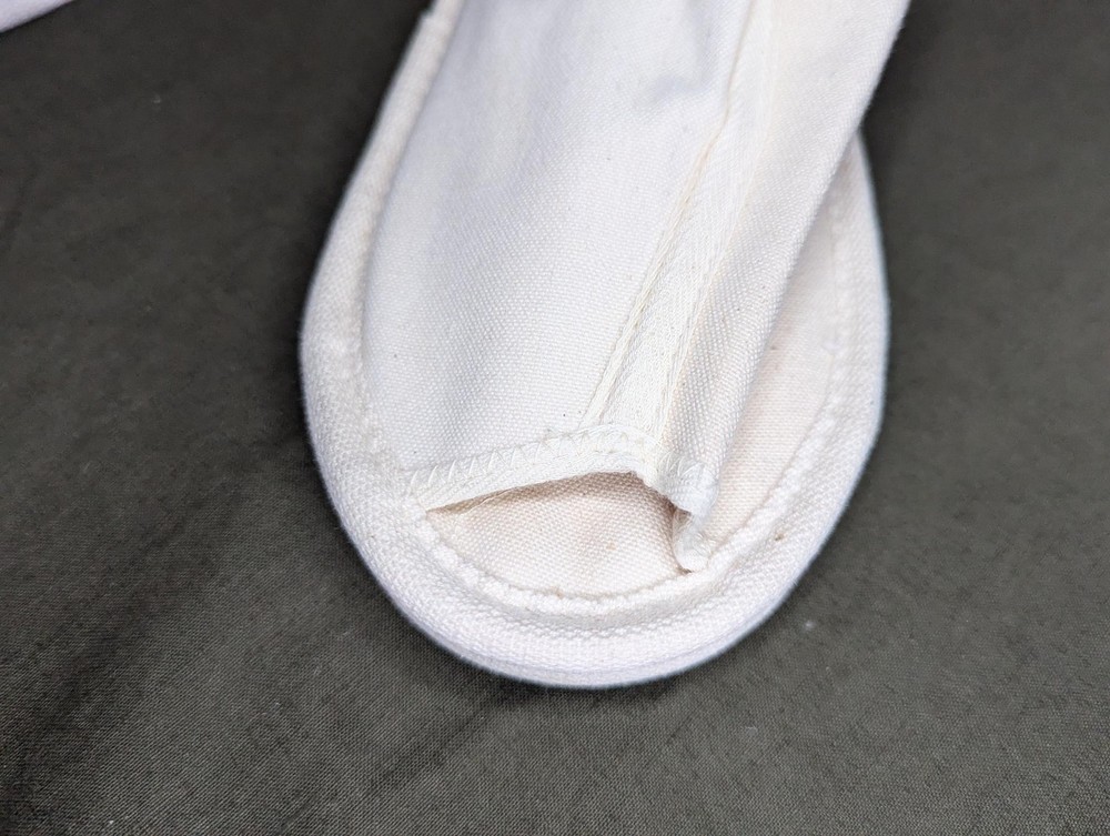 Vintage WWII era US Hospital Slippers Medical Shoes Medium 1940s New Old Stock