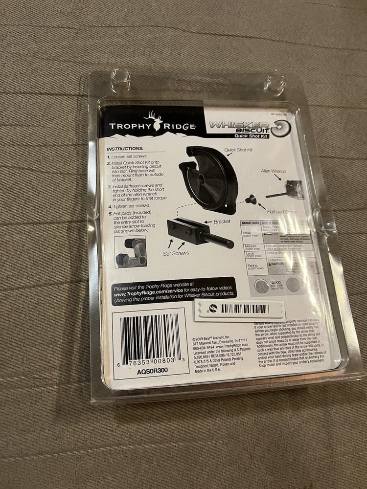 TROPHY RIDGE Whisker Biscuit LARGE Replacement