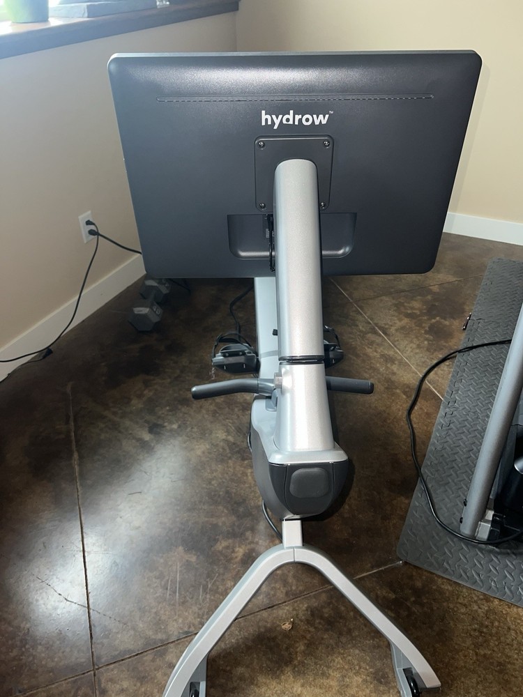 Hydrow Pro Rowing Machine with touchscreen.