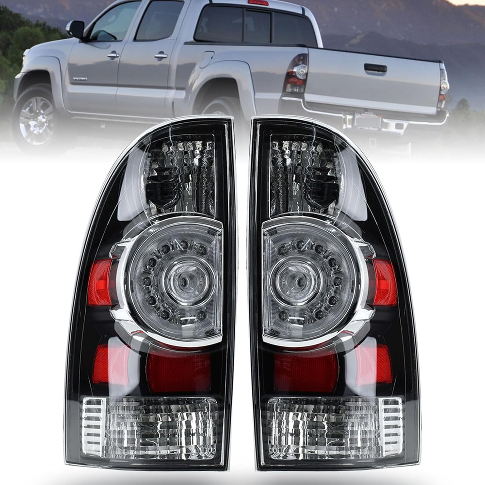 2005-2015 Tacoma Driver Passenger LED Tail Light Assembly – Compatible Replaceme