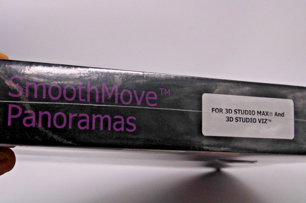 SMOOTHMOVE PANORAMAS FOR STUDIO MAX & STUDIO VIZ VINTAGE EDITING SOFTWARE NOS
