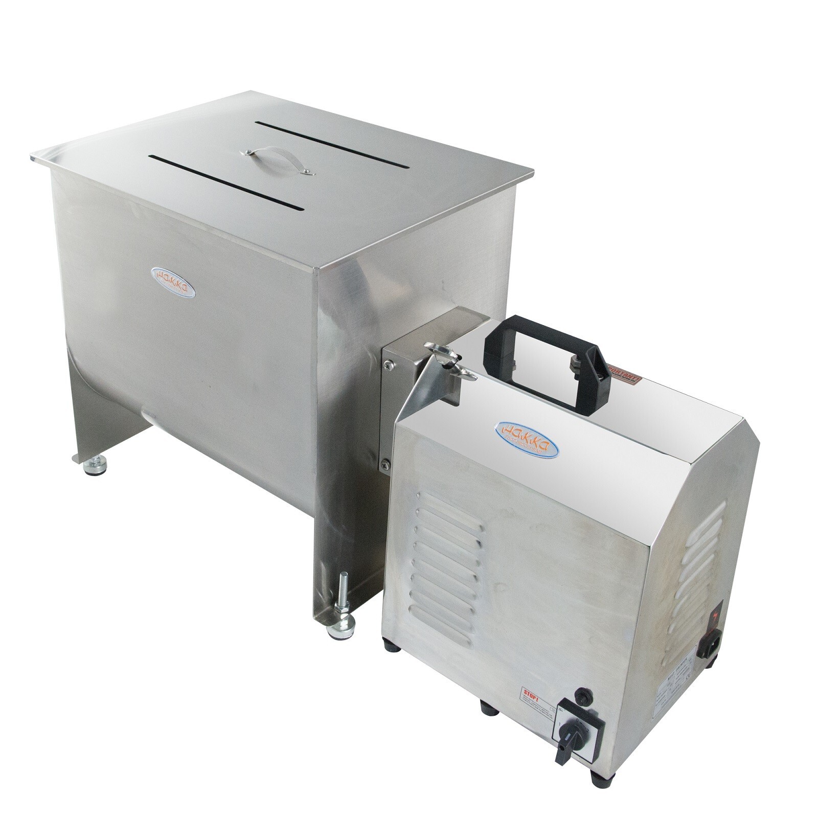 Hakka Commercial 45 Pound/22. 5L Capacity Tank Electric Meat Mixer with Motor