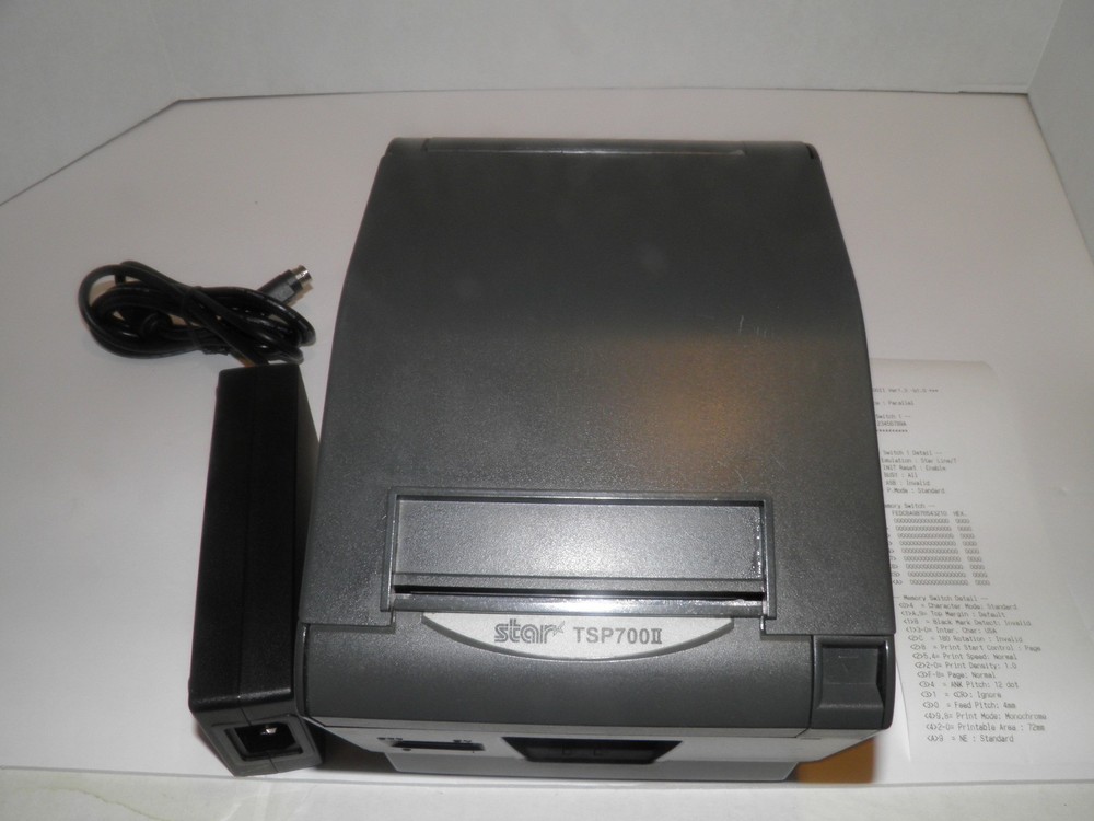 Star TSP700 Thermal POS Receipt Printer Parallel with Power Supply