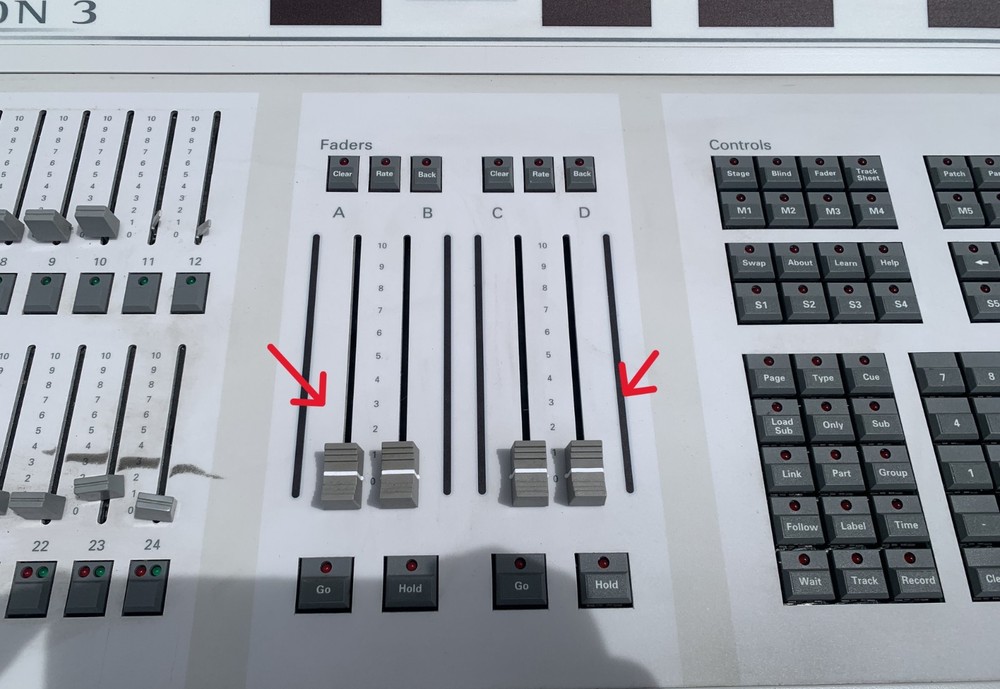 Electronic Theatre Controls Expression 3 Lighting Console Untested