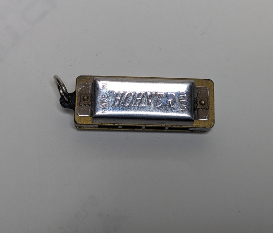 ​Vintage Hohner Miniature Harmonica Keychain