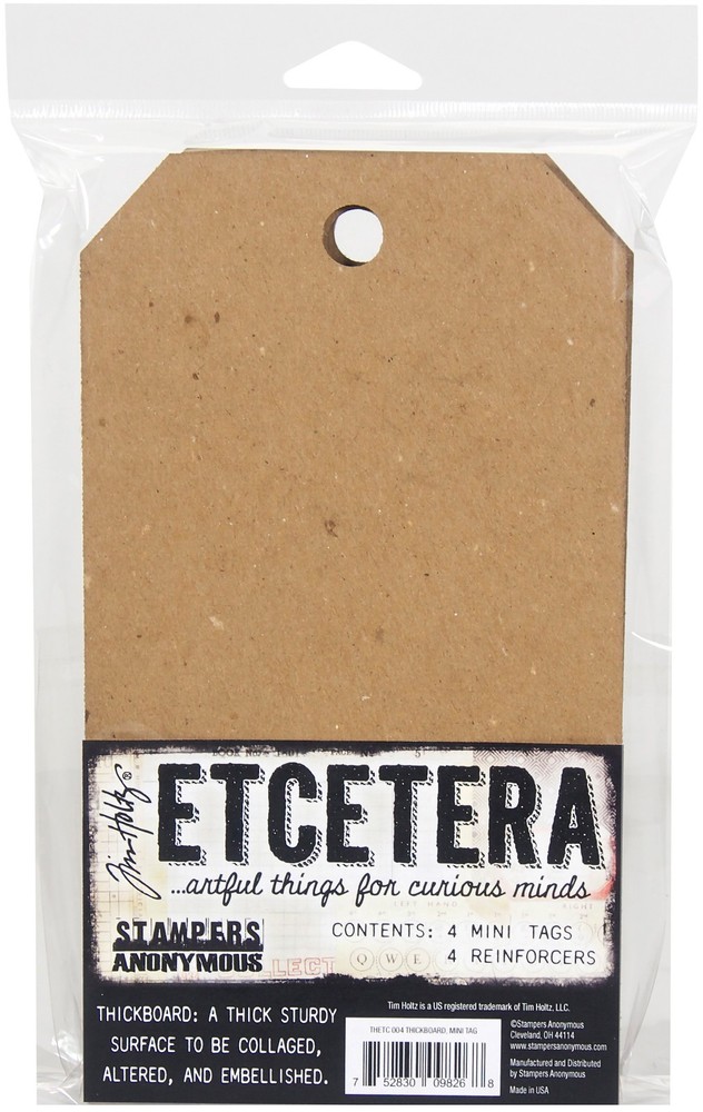 Tim Holtz Etcetera Mini Tag