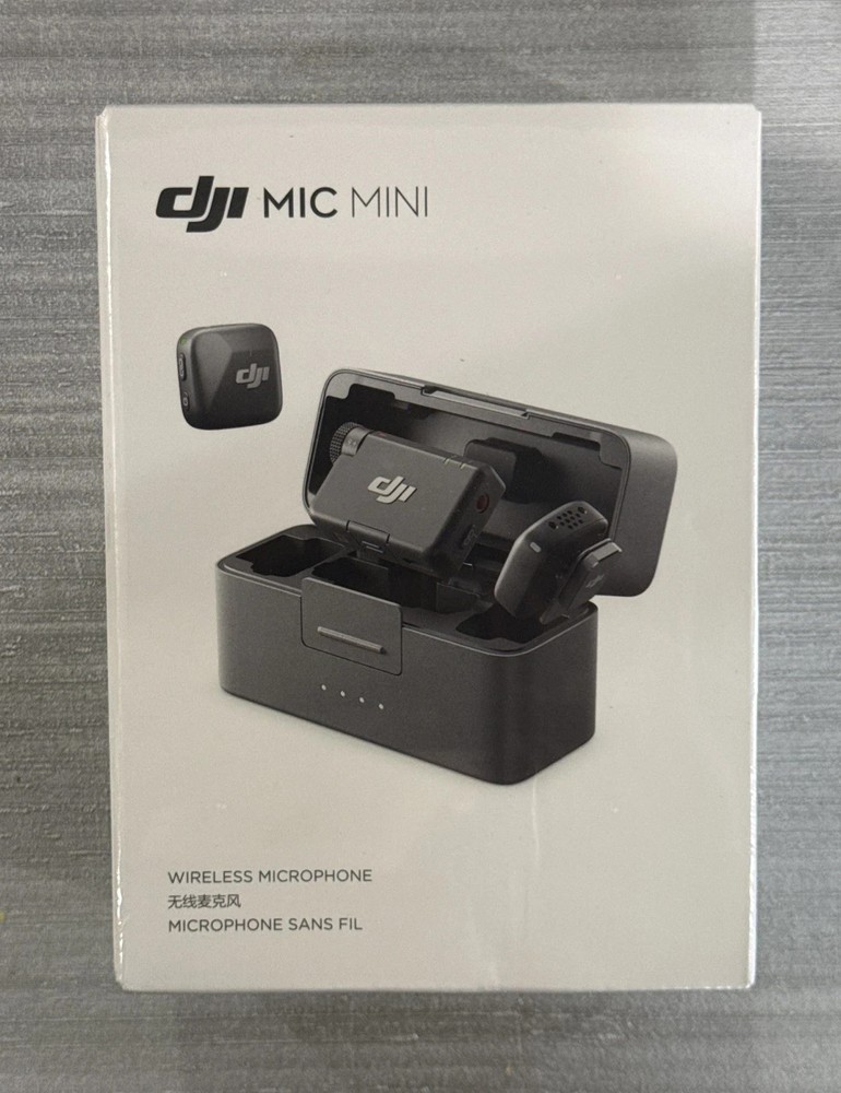 DJI Mic Mini 2 TX + 1 RX + Charging Case