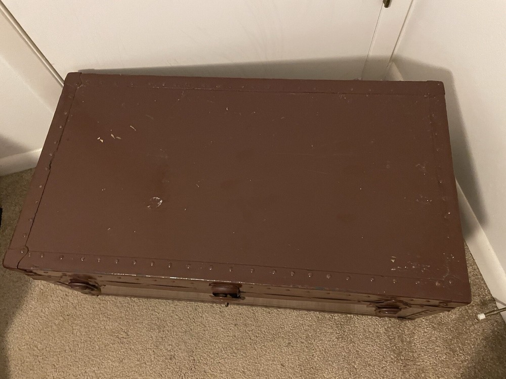 WW2 Military Footlocker