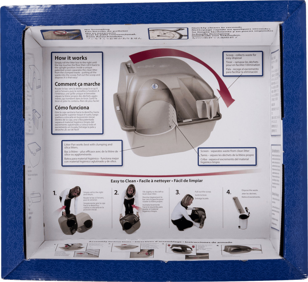 Clean Self Cleaning Litter Box Regular Size