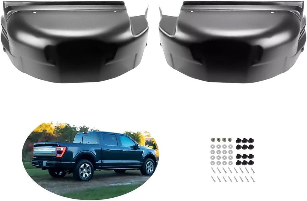 后轮护井套件左右重型衬里适用于2021-2024