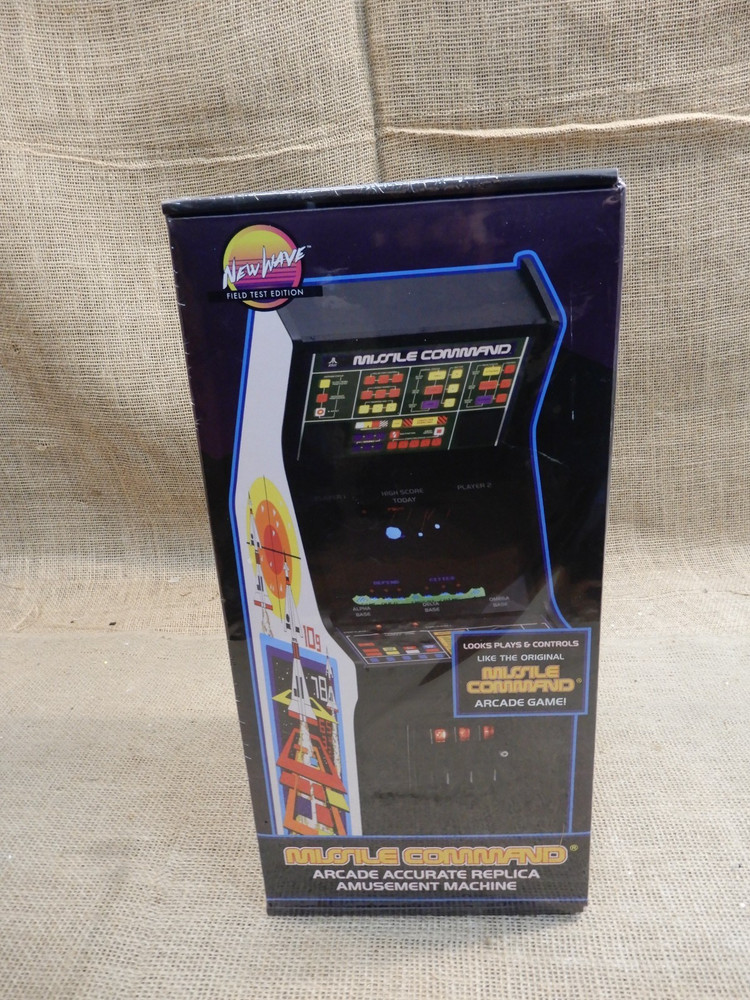 New Wave Missile Command Replicade Arcade Cabinet Field Test Edition