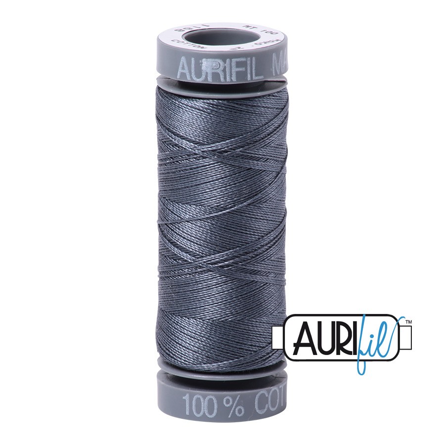 Medium Grey 1158 | 28wt Small Spool 100M / 109Y | Aurifil