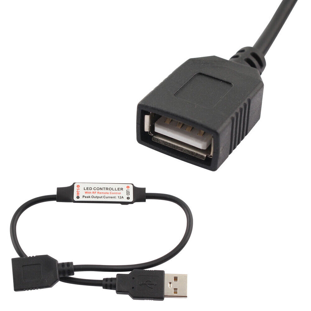 5V USB LED controller RF wireless 11ey Remote control For Single Color strip
