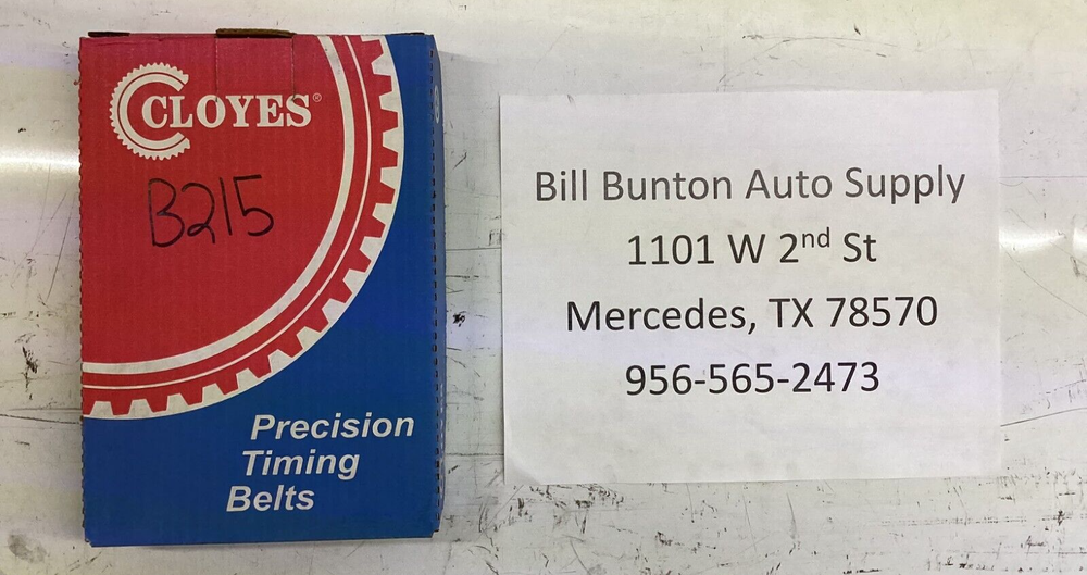 NOS Cloyes B215 - Engine Timing Belt