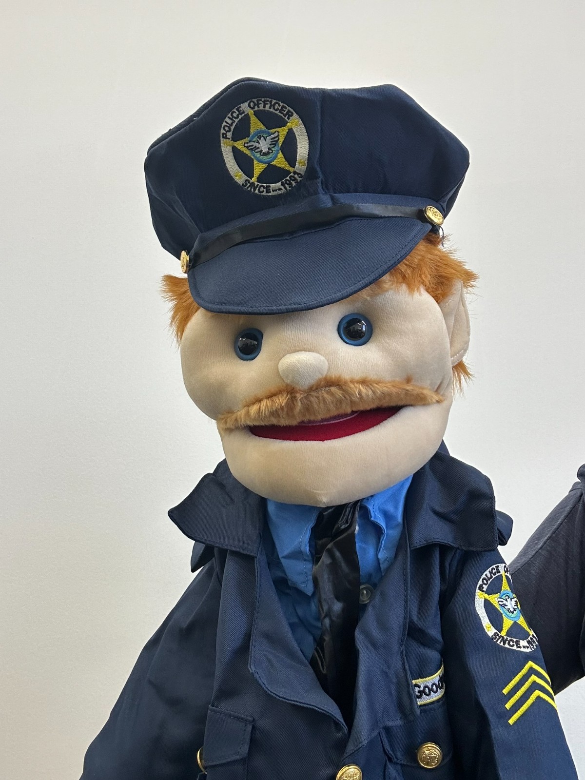 28" Sunny Policeman, White GS4308 Full Body Puppet
