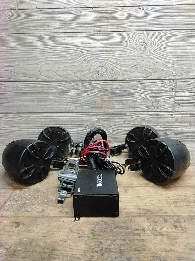 Universal Bluetooth Speaker System Recoil R3B-Q 360W Class-D Amplifier