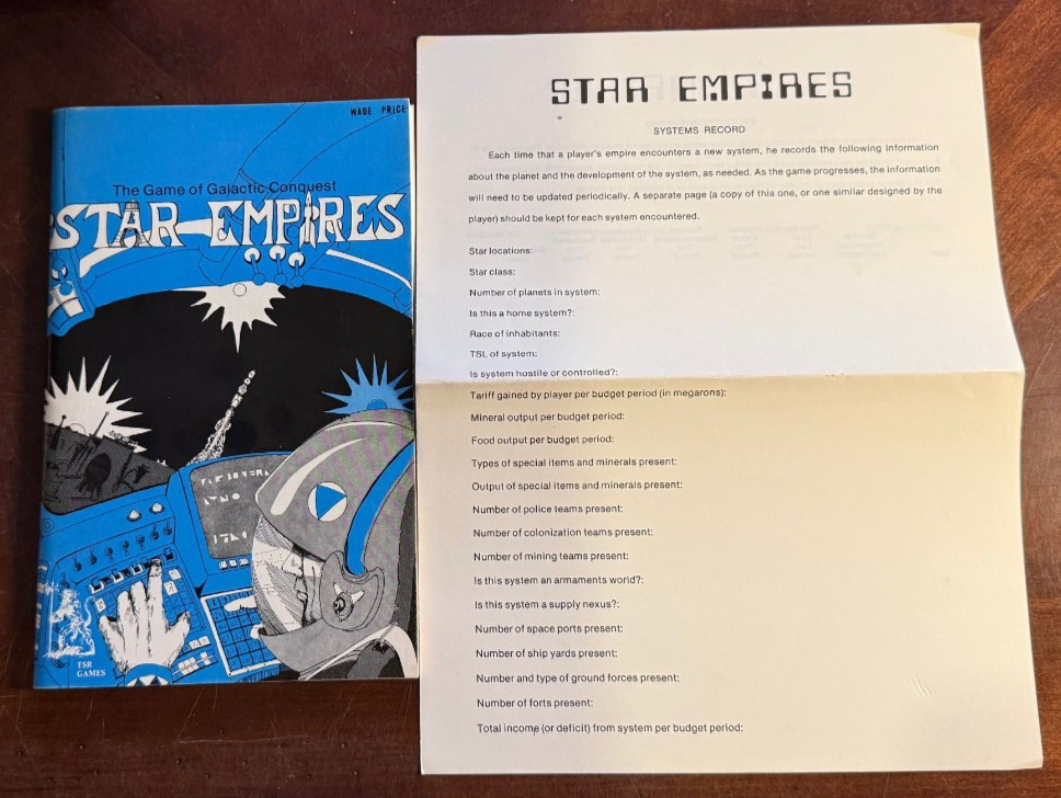 Star Empires TSR