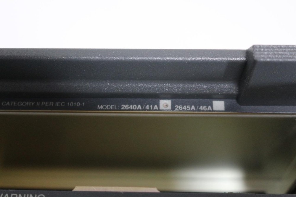 Fluke 2640A / 41A Networked Data Acquistion Unit w/2645A Universal Input Module