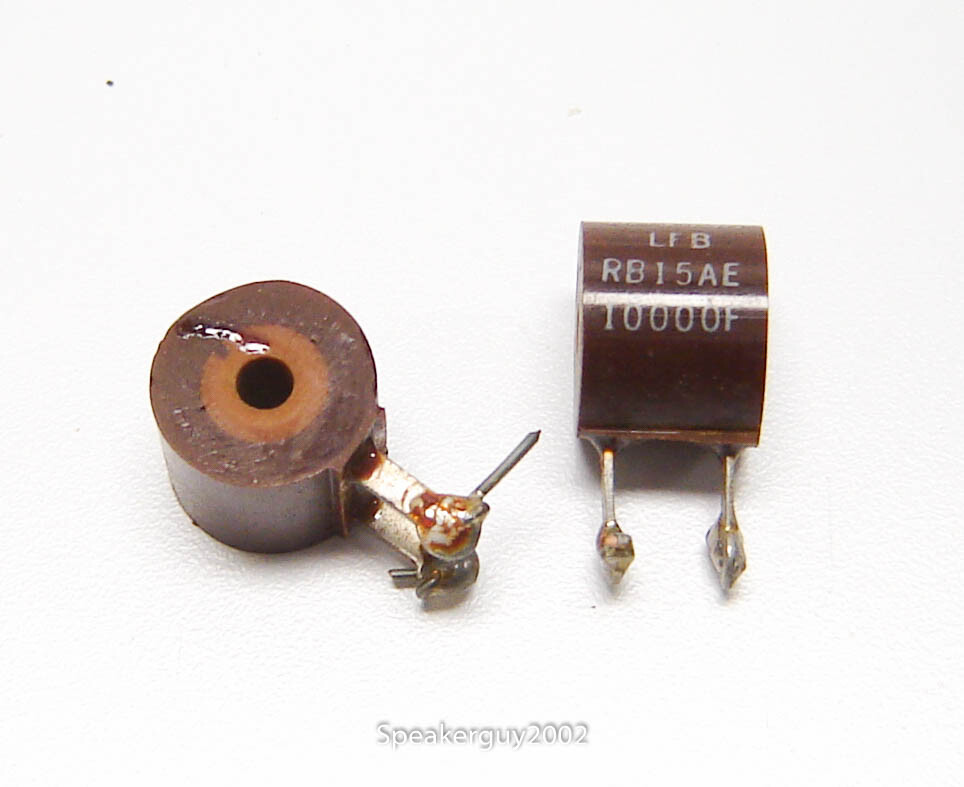 2 RPC Non-Inductive Wire-Wound Resistors / 1K Ohm -- RM