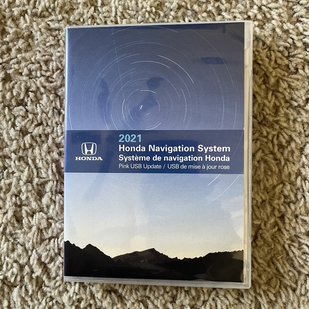 Honda Navigation System 2021 Pink USB Update