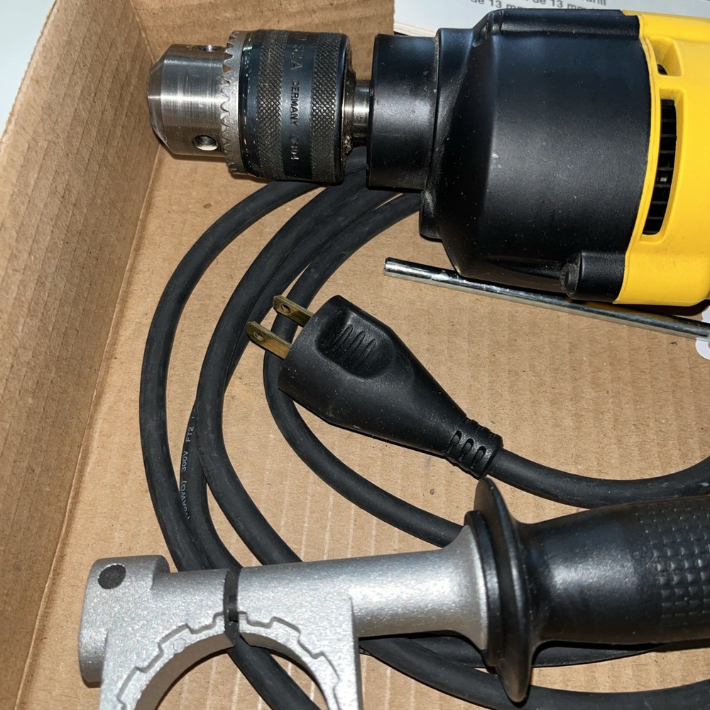 DEWALT DW511 Corded 1/2in Variable Speed Reversible Hammer Drill