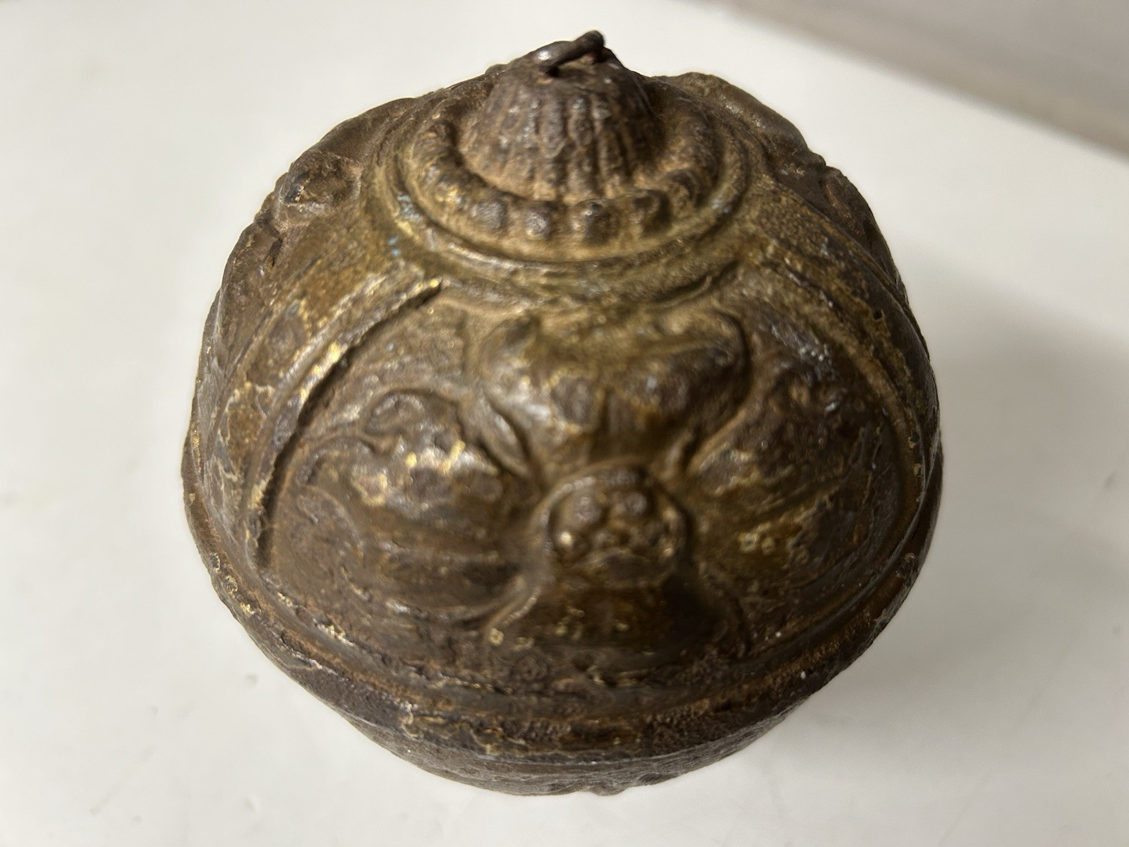 ornate brass Counter weight Antique Heavy For Chandelier Rise - Fall Pulley