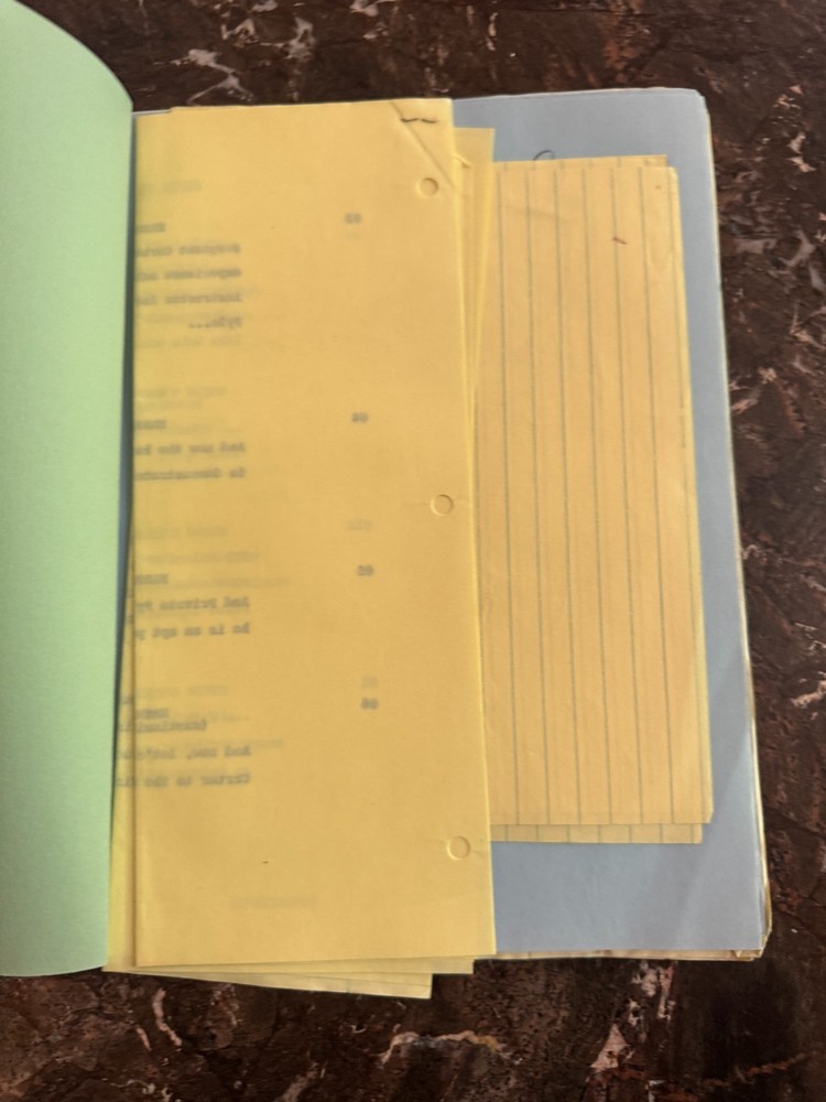 Gomer Pyle USMC - HEAVILY ANNOTATED Original Script - A STAR IS BORN #52