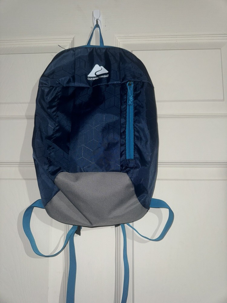 Ozark Trail Hiking Lightweight Day Pack 10L Backpack Blue