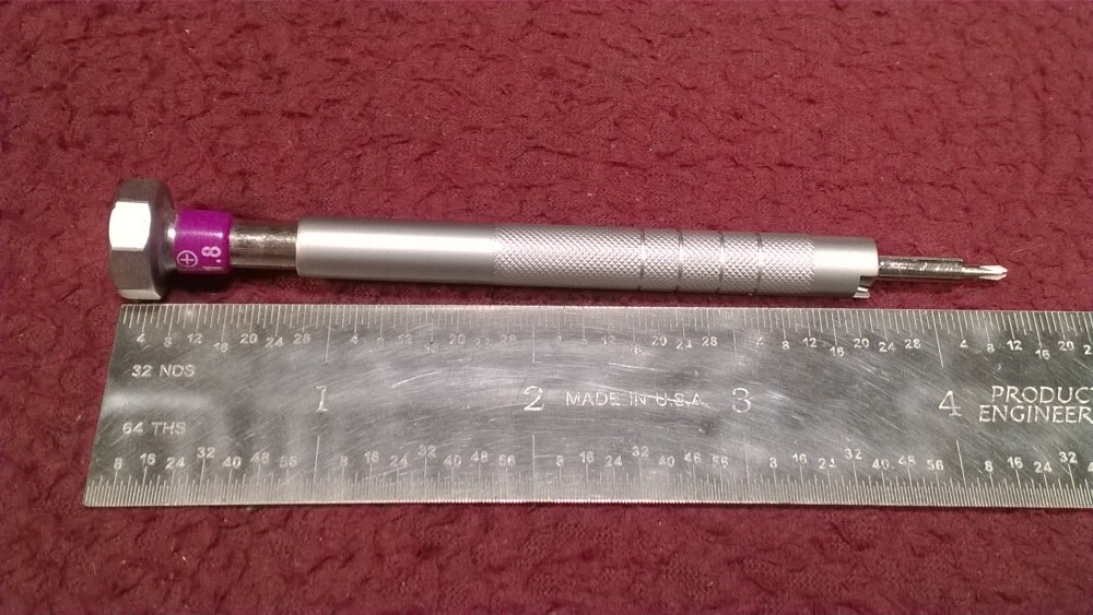 HOBBY TOOLS - PRECISION PHILLIPS HEAD SCREWDRIVER & 7 SCREW SIZES - 150-EACH