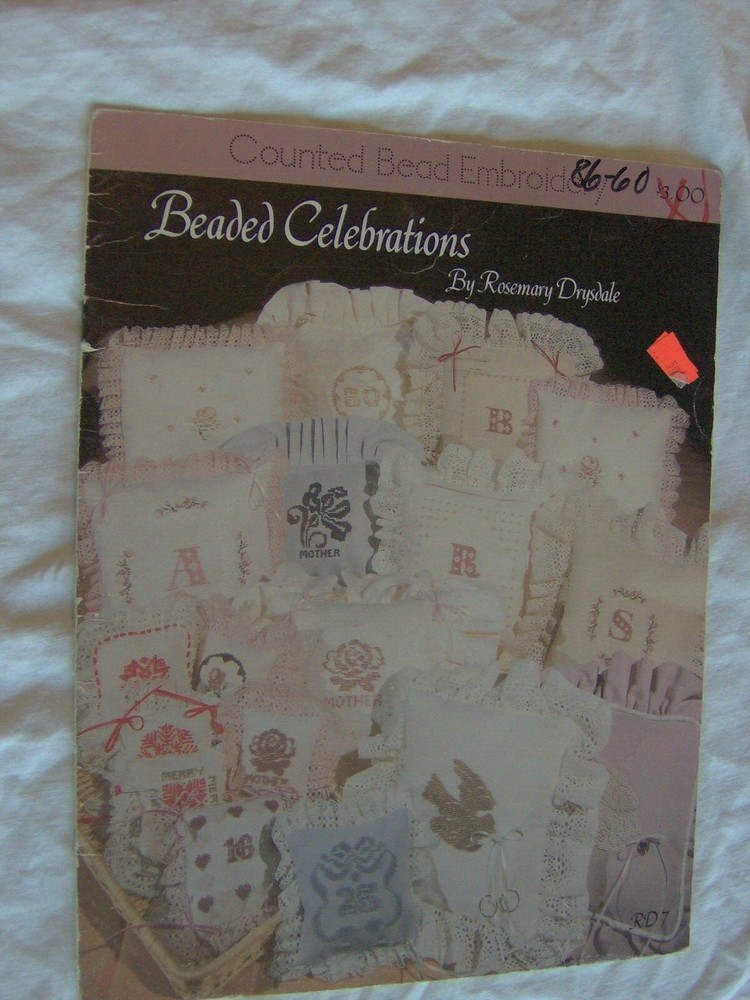 COUNTED BEAD EMBROIDERY PATTERN CHART BEADED CELEBRATIONS Alphabet Borders ++++