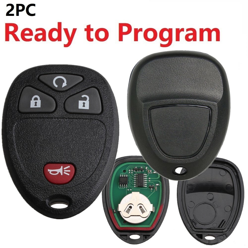 2 For 07 2008 2009 2010 2011 2012 2013 Chevy Silverado 1500 2500 Remote Key Fob
