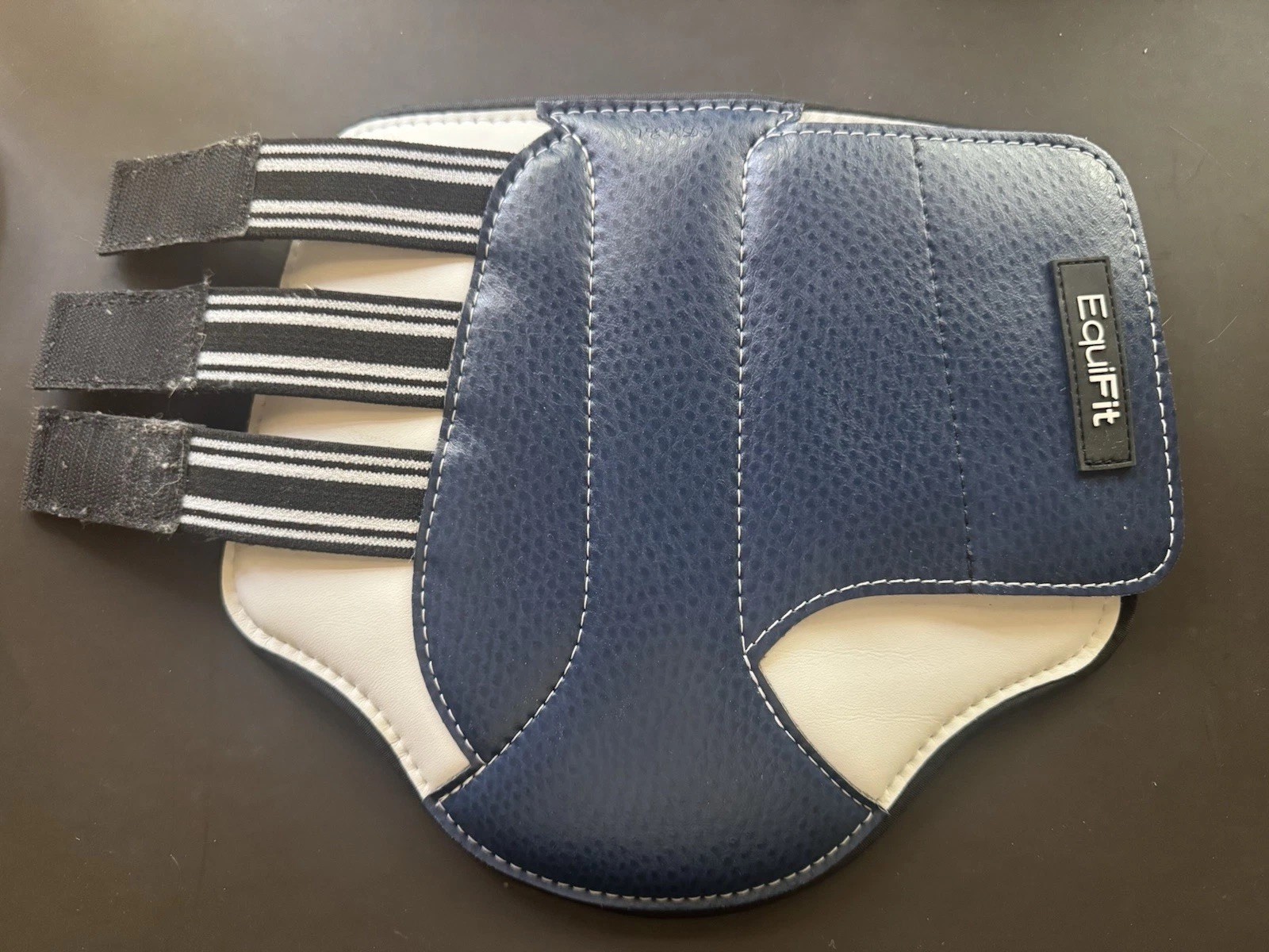 Equifit MultiTeq Front Boots, Blue & White, Size: Small