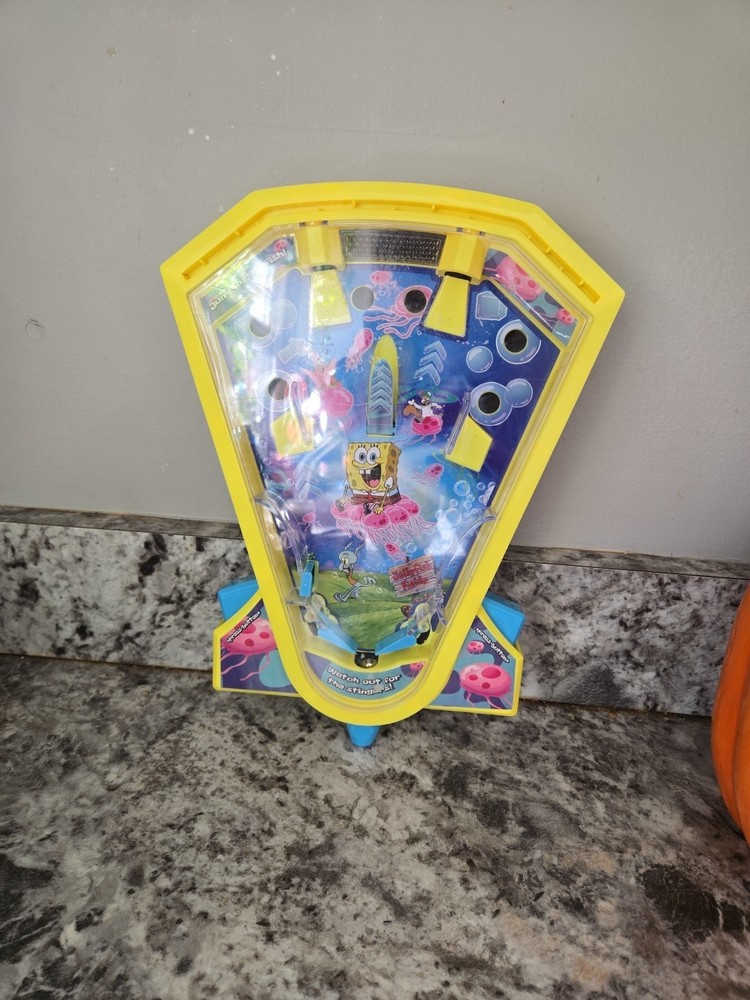 SpongeBob Toy Pinball Machine Tabletop