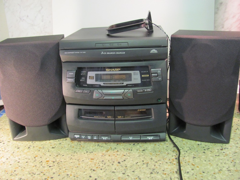 Sharp CD-C406 Mini Component System Stereo System