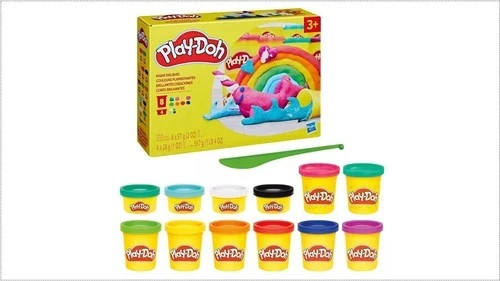 Play-Doh Bright Delights Multipack - 12pc Ages 3+