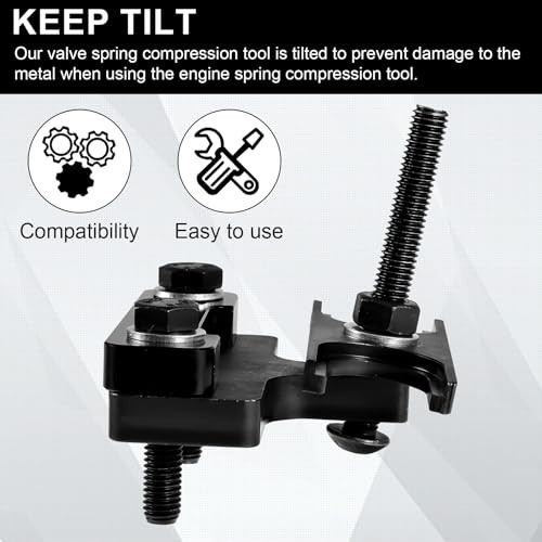 67605 Valve Spring Compressor & Air Valve Holding Hose Tool, Engine Valve