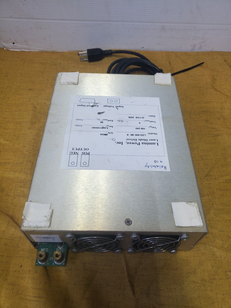 Lumina Power Laser Diode Driver LDD-600-80-5 50A