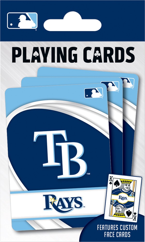 MasterPieces - Tampa Bay Rays - MLB Playing Cards - 54 Card Deck