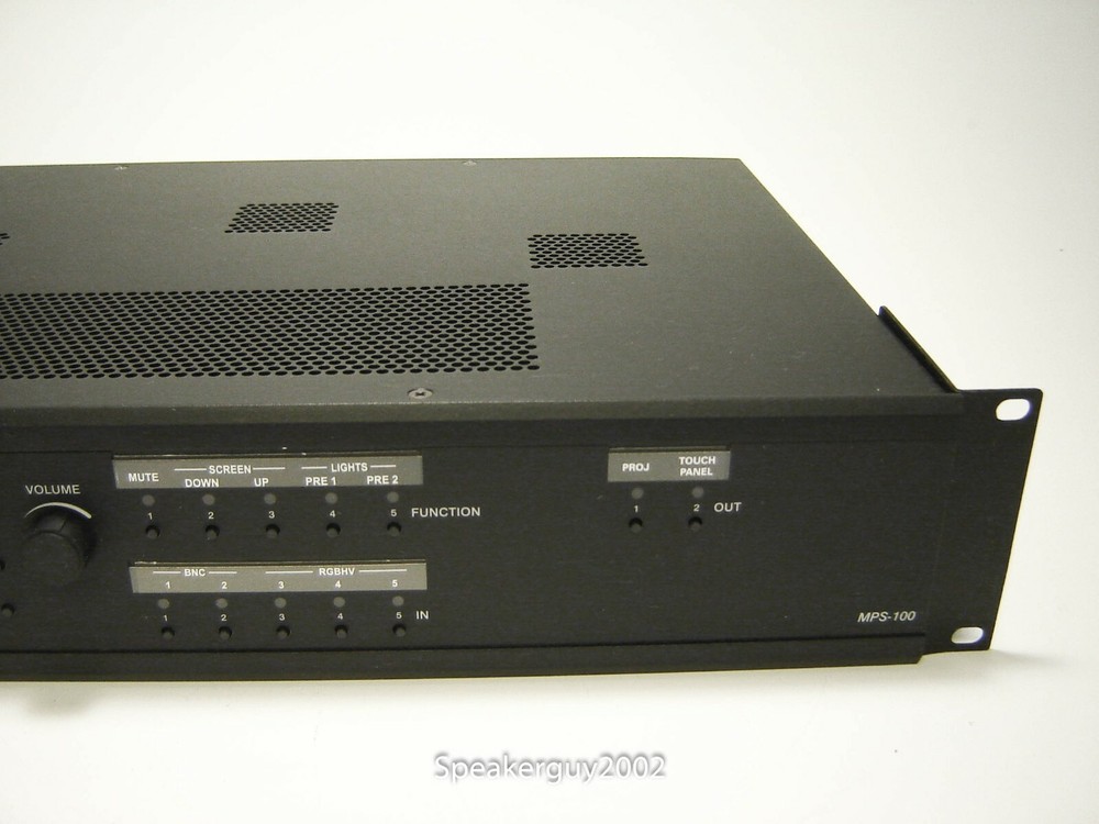 Rack Mountable Crestron MPS-100 / Multimedia Presentation System / 5082473 -- CC