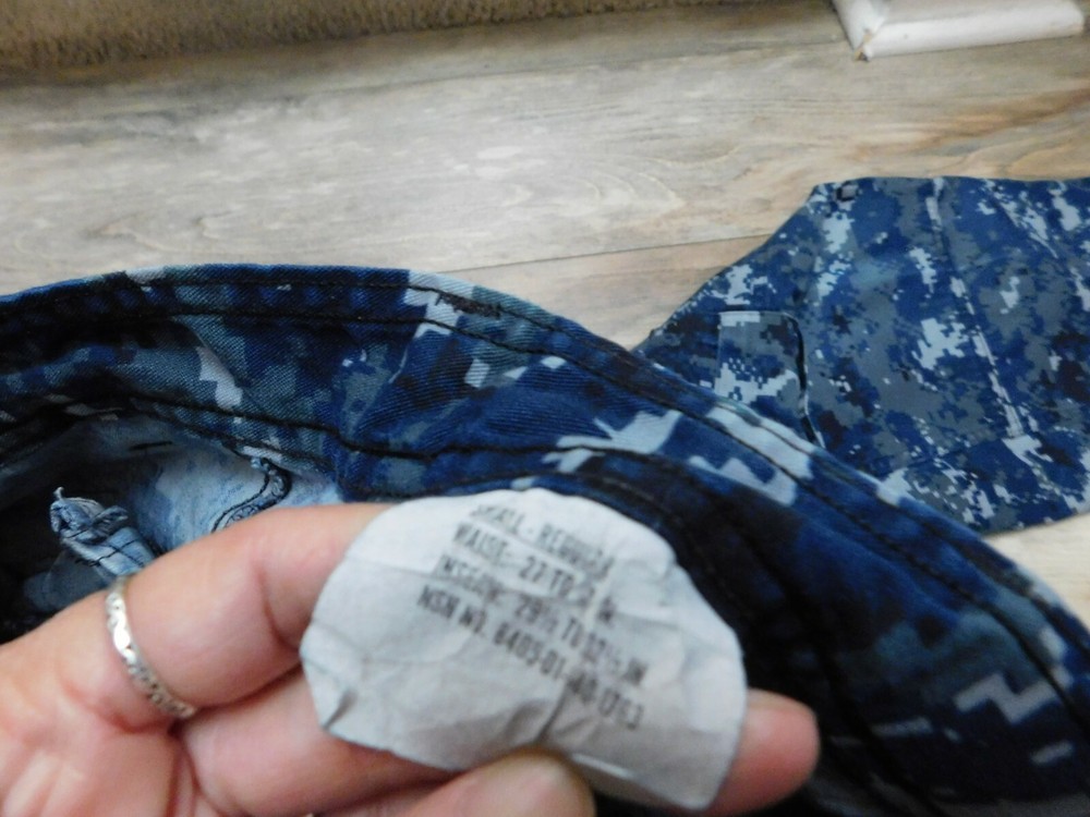 US NAVY WORKING TROUSER PANTS SIZE SMALL- REGULAR